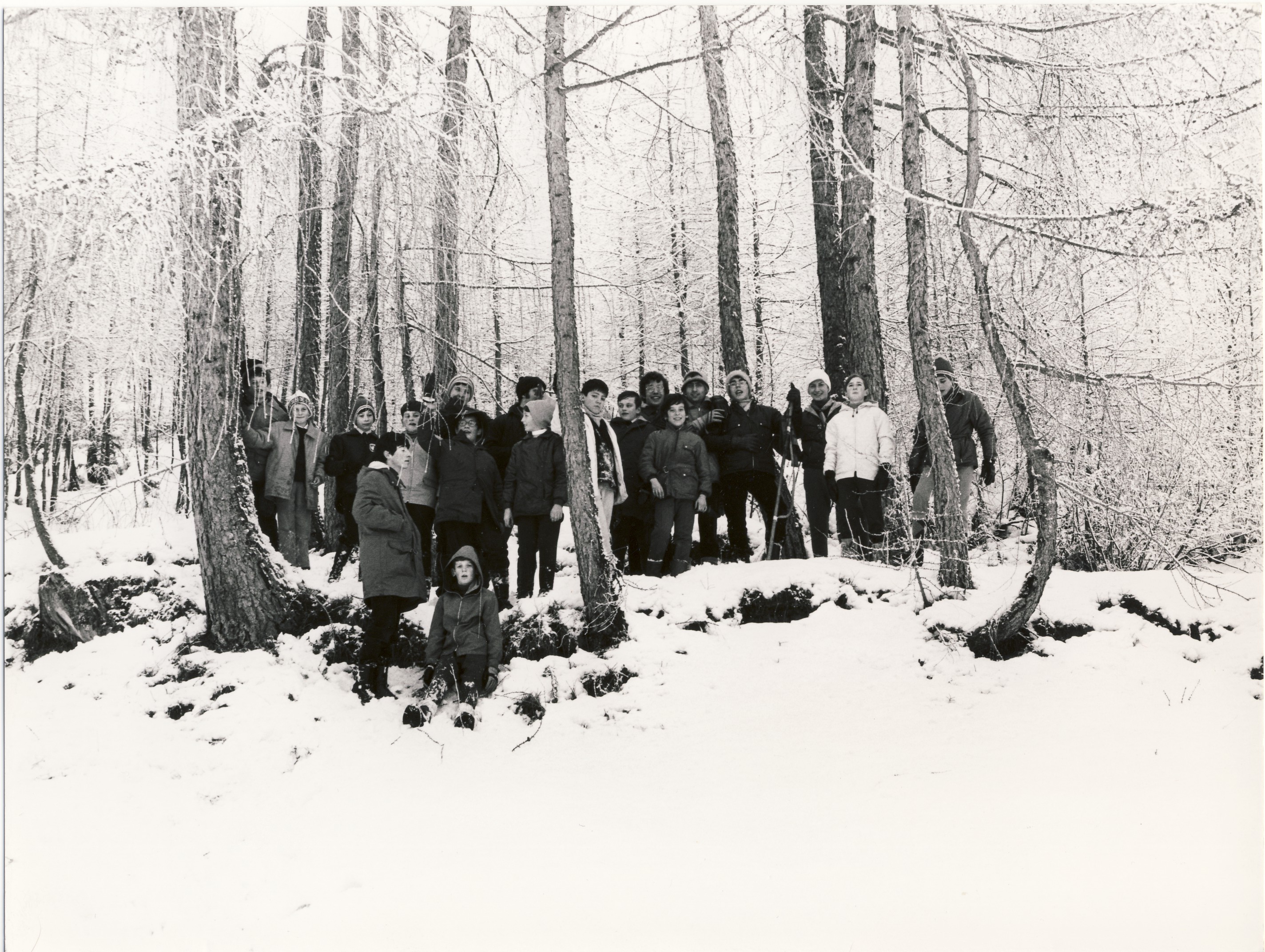02 gennaio 1972: Campo Invernale del Riparto Como 1 ad Aprica, in un oratorio all'inizio del paese.